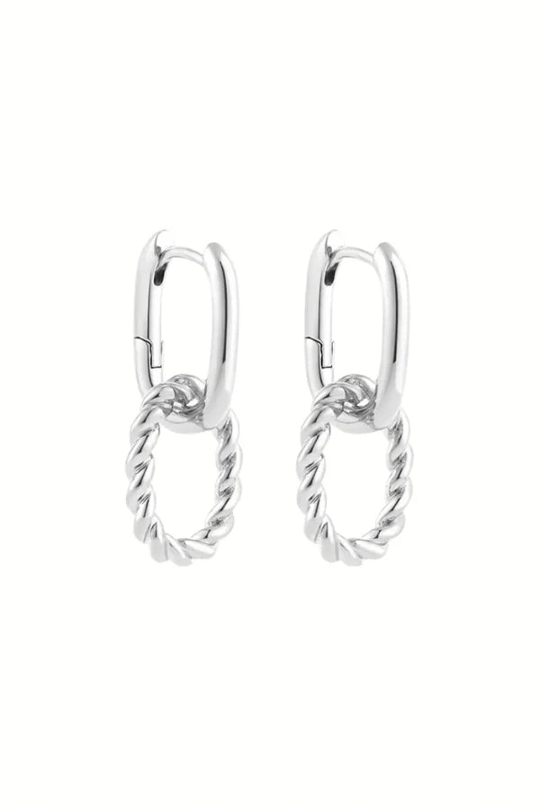 Gold Geometric Hoop Earrings – Modern Everyday Style