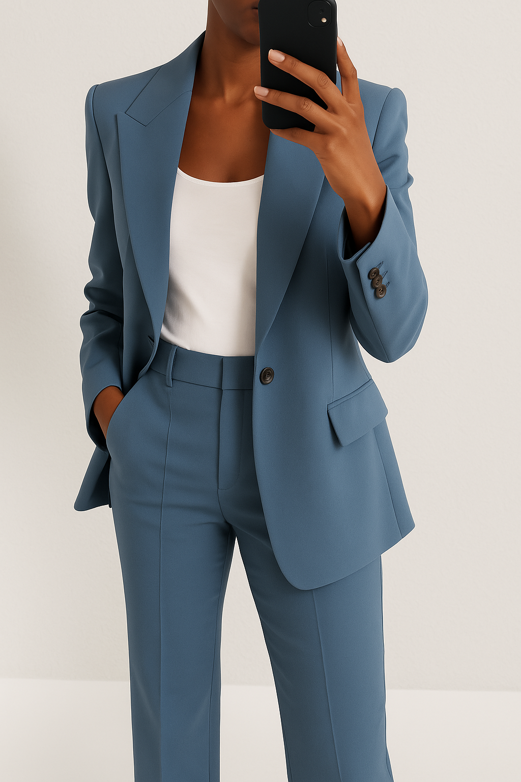 Women's Tailored Blazer & Trouser Suit Set – Brenda