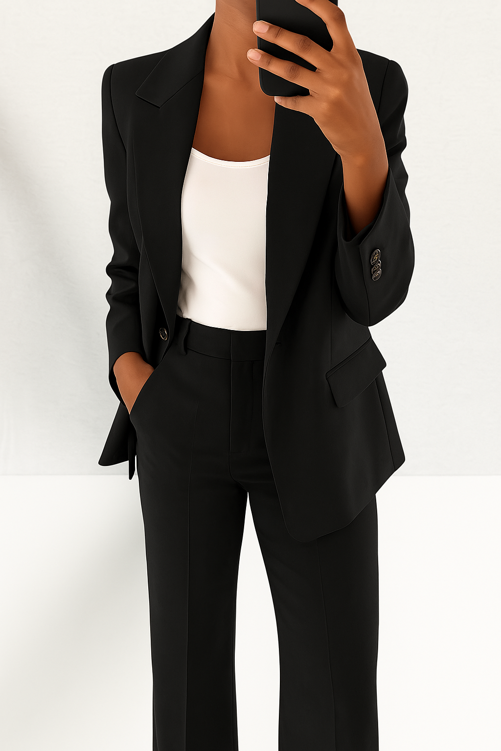 Women's Tailored Blazer & Trouser Suit Set – Brenda