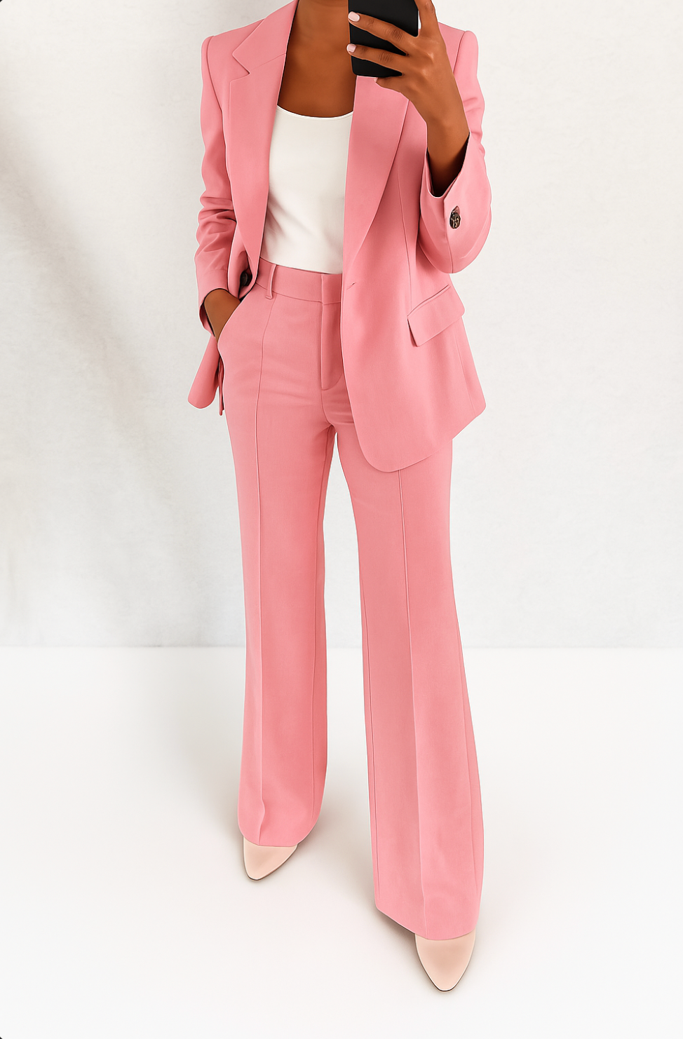 Women's Tailored Blazer & Trouser Suit Set – Brenda