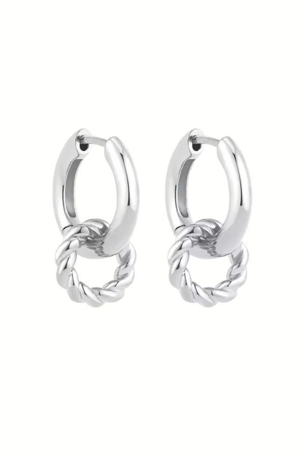 Gold Geometric Hoop Earrings – Modern Everyday Style