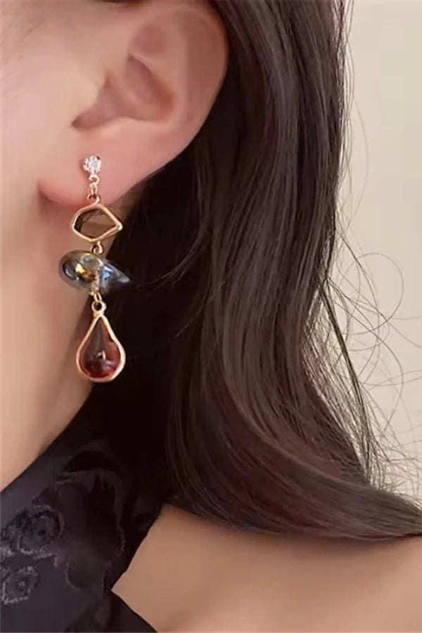 Abstract Dangle Earrings – Statement Art Jewelry for Women