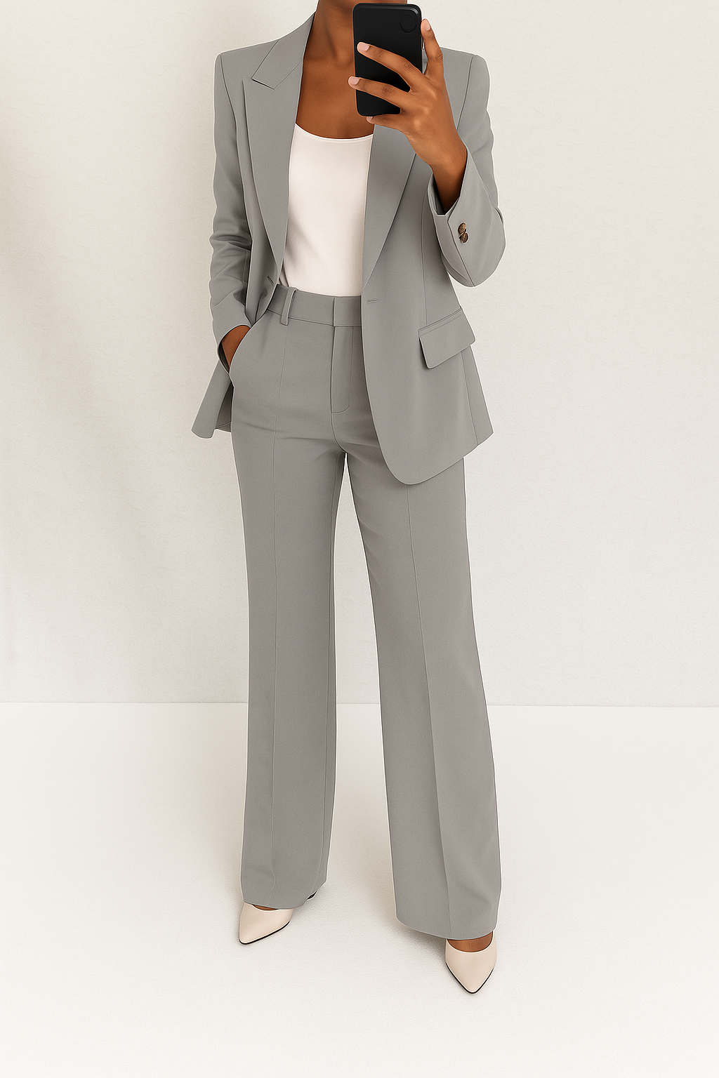 Women's Tailored Blazer & Trouser Suit Set – Brenda