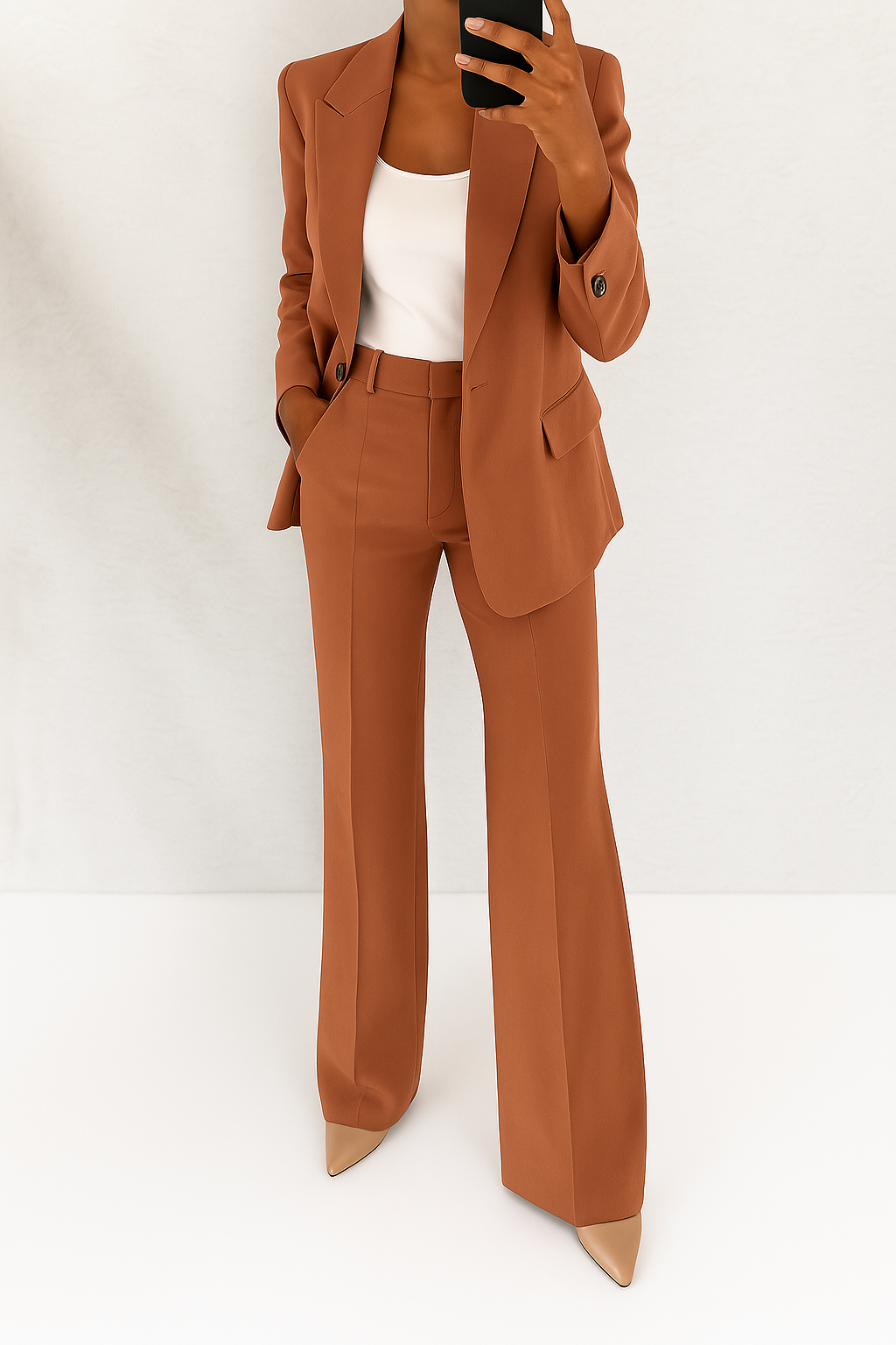 Women's Tailored Blazer & Trouser Suit Set – Brenda