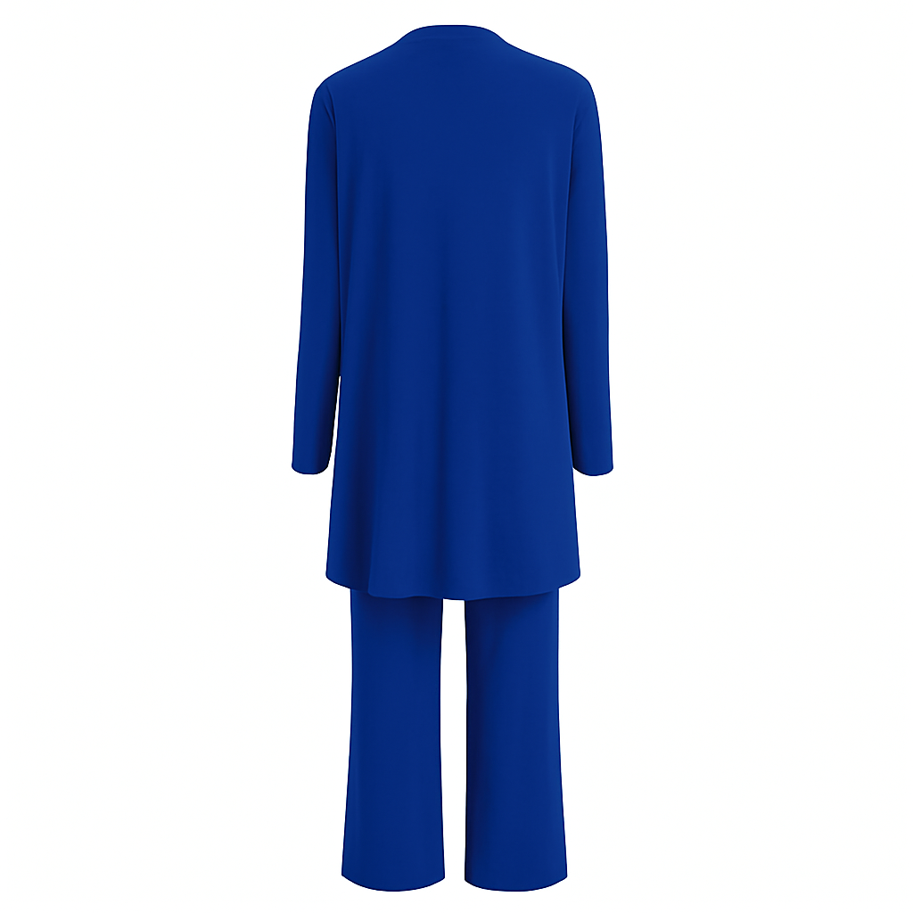 Women's Minimal Three Piece Lounge Set – Lightweight Summer Outfit