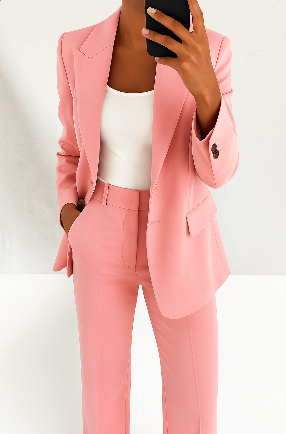 Women's Tailored Blazer & Trouser Suit Set – Brenda