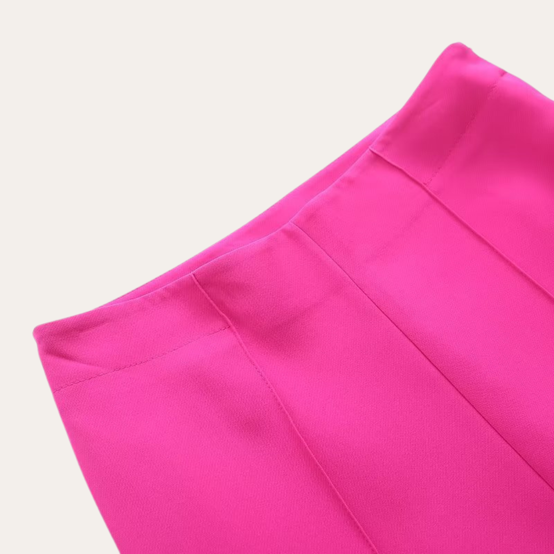 Women's Tailored Blazer and Wide-Leg Trousers Set