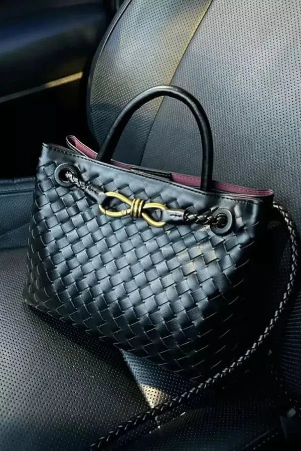 Amara Woven Bag - Women's Crossbody Shoulder Bag