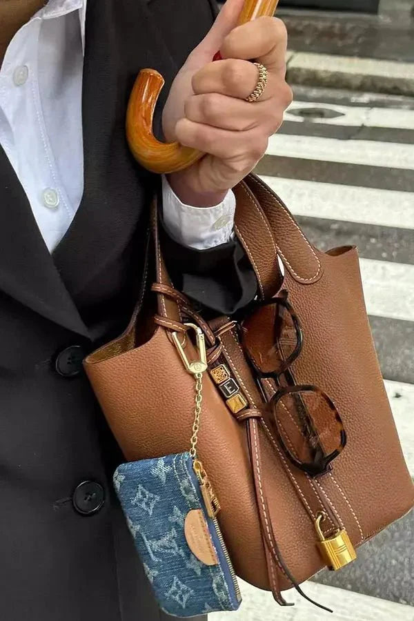 Amber Leather Tote Bag for Women – Everyday Designer Style