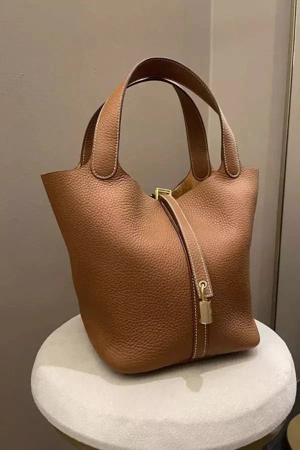 Amber Leather Tote Bag for Women – Everyday Designer Style