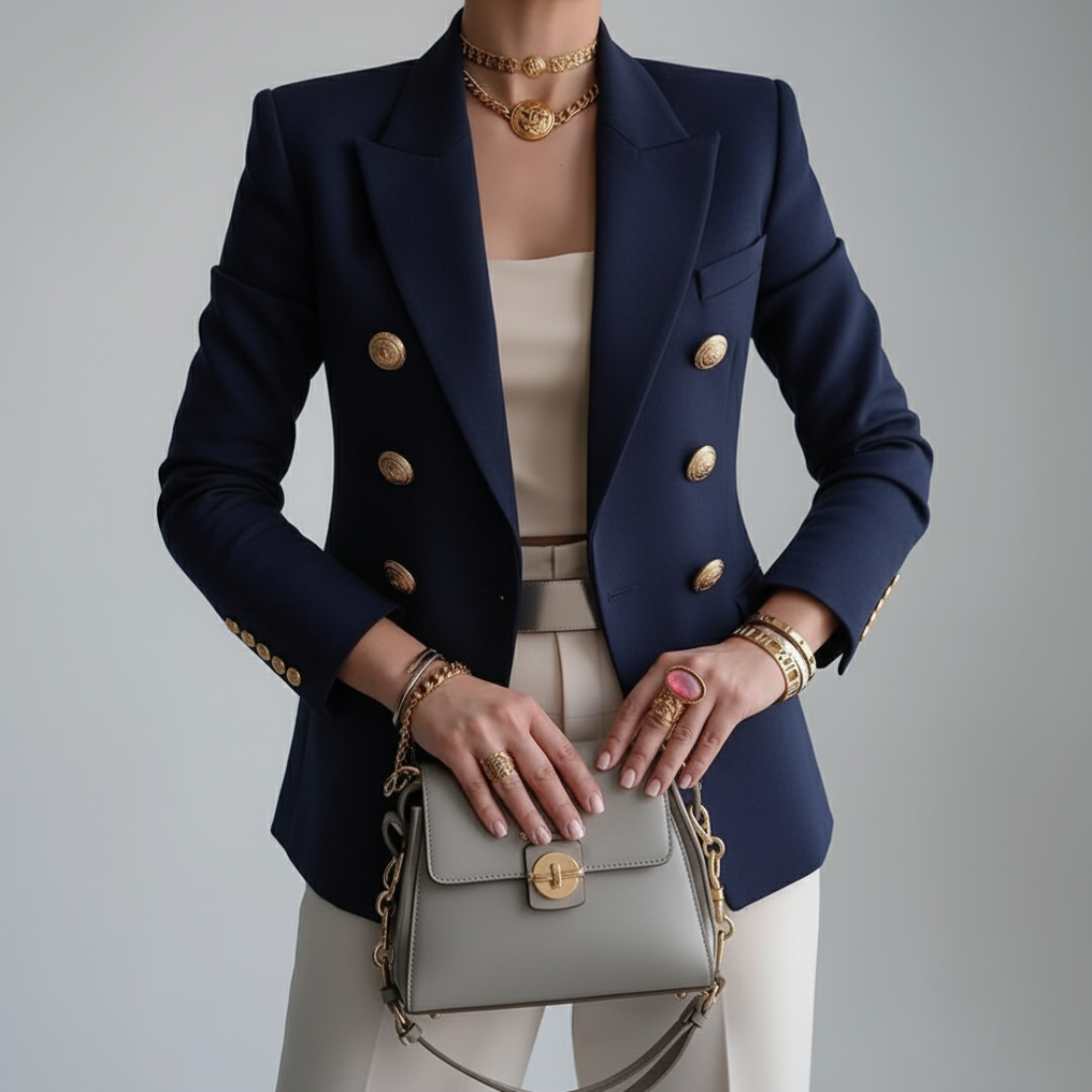 Women's Tailored Blazer – Smart Casual Style