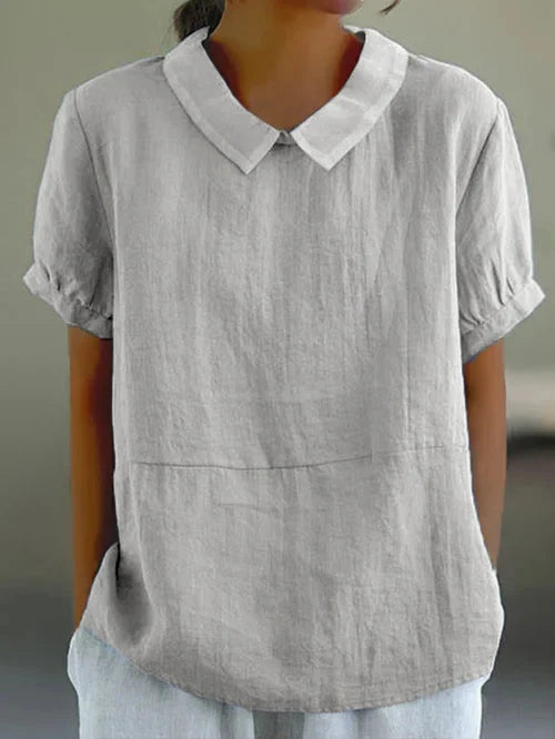 Women's Premium Cotton Dress Shirt – Elegant Everyday Wear